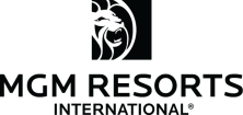 Partner Logo MGM Resorts logo black 222x105px